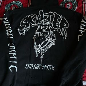 H&M Can’t Skate Black Hoodie